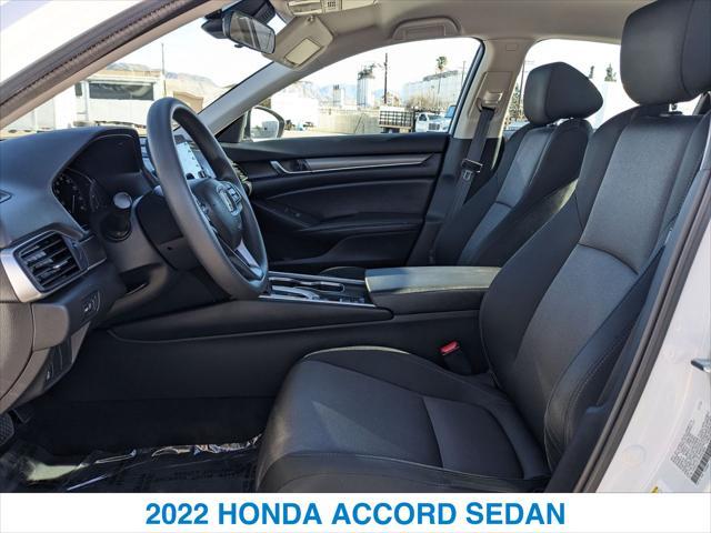 used 2022 Honda Accord car, priced at $23,467