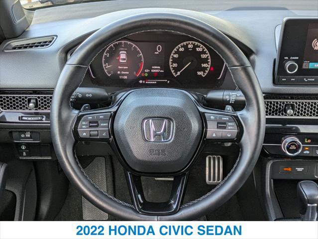 used 2022 Honda Civic car, priced at $25,000