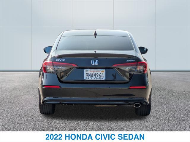 used 2022 Honda Civic car, priced at $25,000