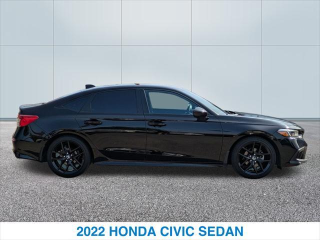used 2022 Honda Civic car, priced at $25,000