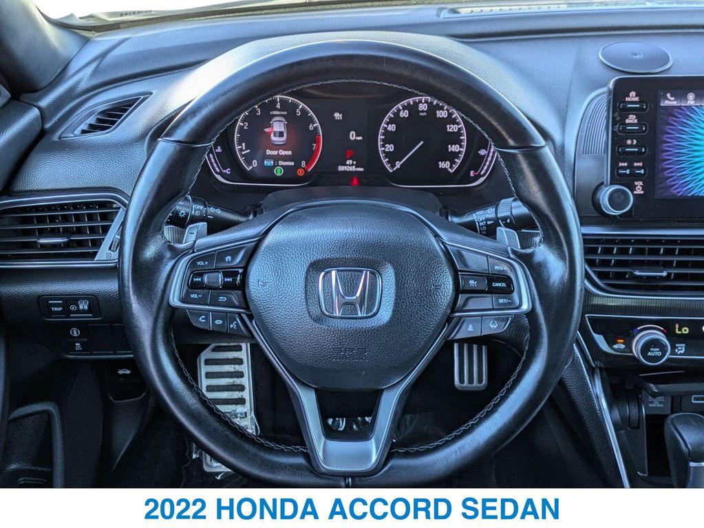 used 2022 Honda Accord car, priced at $22,607