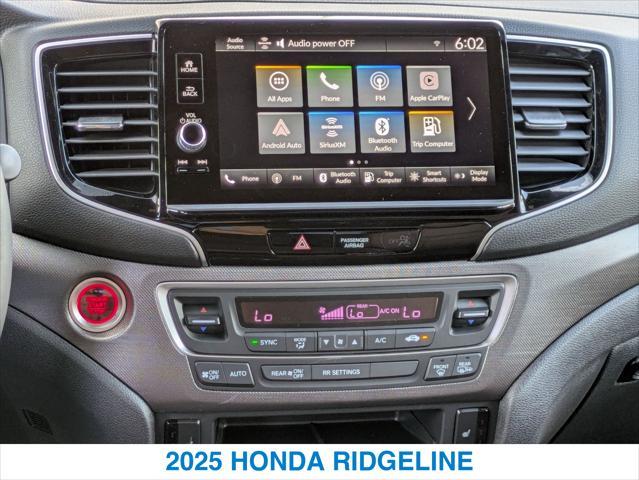new 2025 Honda Ridgeline car, priced at $44,430