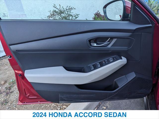 new 2024 Honda Accord car, priced at $29,445