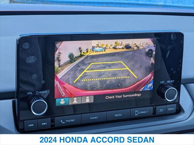 new 2024 Honda Accord car, priced at $29,445