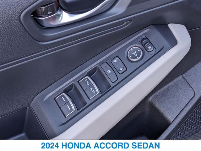 new 2024 Honda Accord car, priced at $29,445