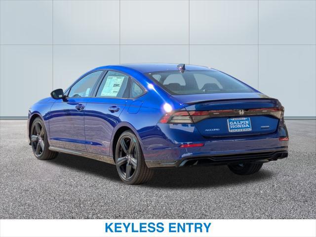 new 2025 Honda Accord Hybrid car, priced at $36,980