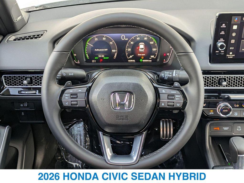 new 2026 Honda Civic Hybrid car, priced at $33,945