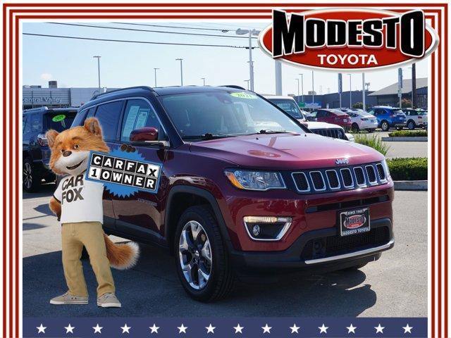 used 2021 Jeep Compass car, priced at $22,780