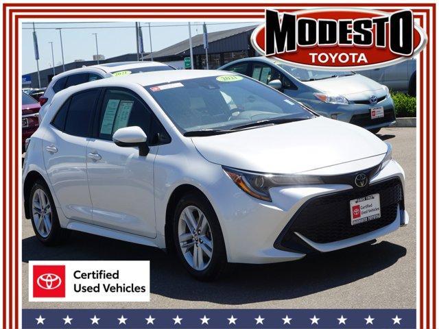 used 2021 Toyota Corolla Hatchback car, priced at $25,990