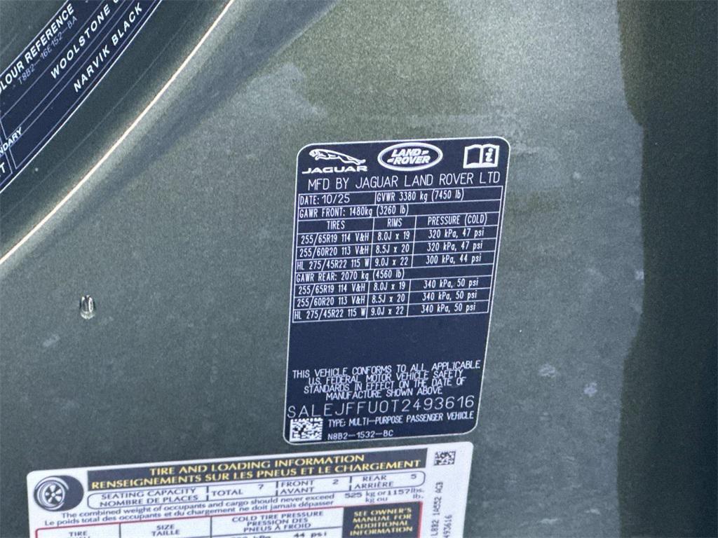 new 2026 Land Rover Defender car, priced at $89,316