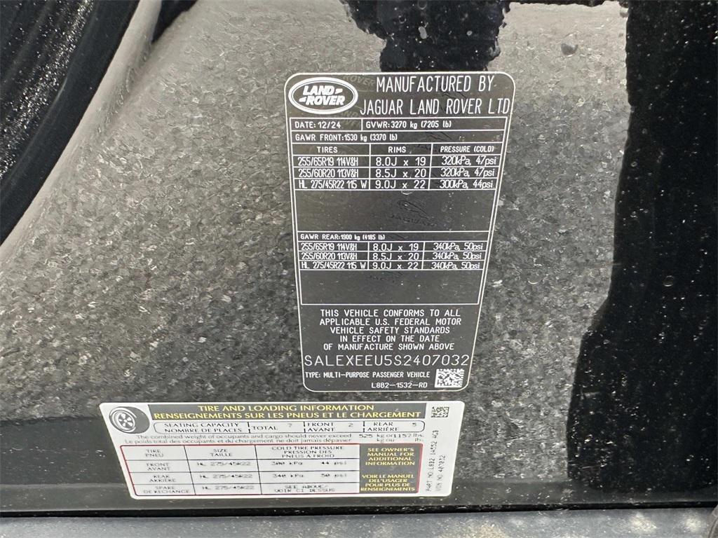 used 2025 Land Rover Defender car, priced at $105,853