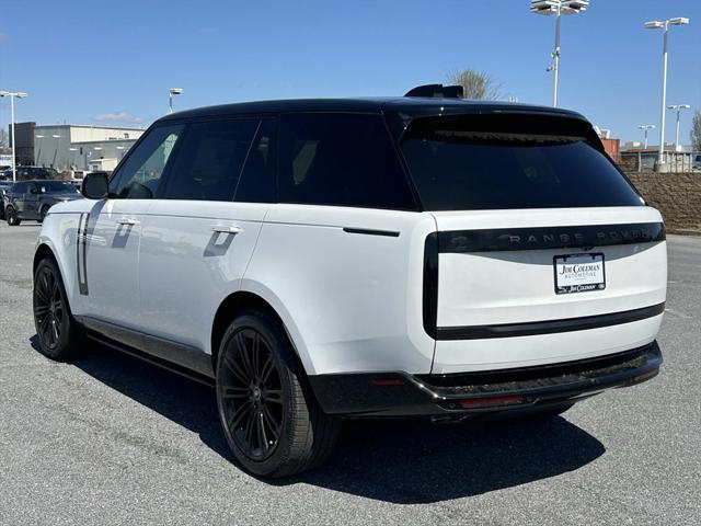 new 2025 Land Rover Range Rover car, priced at $186,589