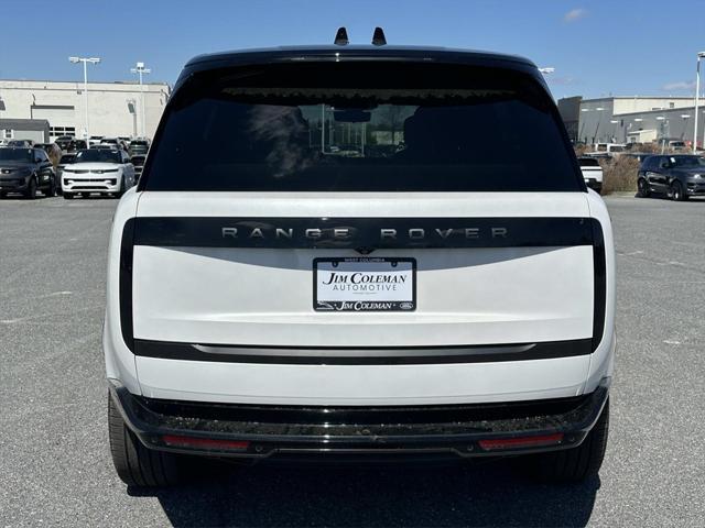 new 2025 Land Rover Range Rover car, priced at $186,589