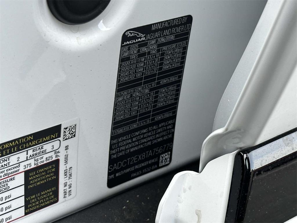 new 2026 Jaguar F-PACE car, priced at $65,838