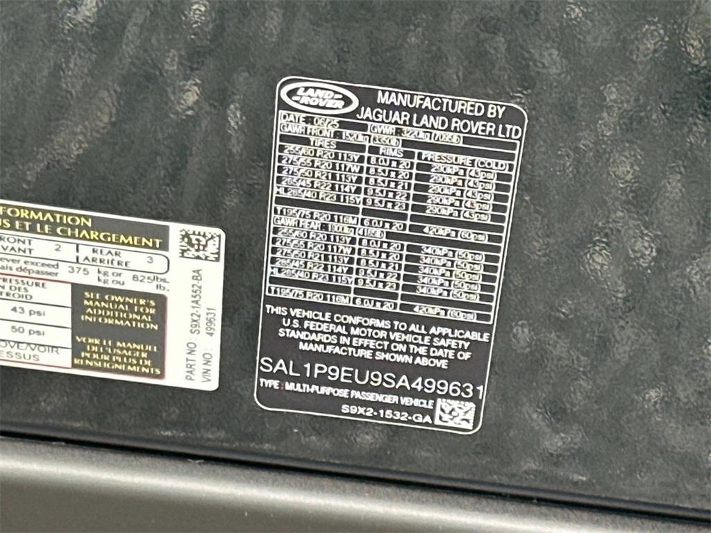 new 2025 Land Rover Range Rover Sport car, priced at $105,540