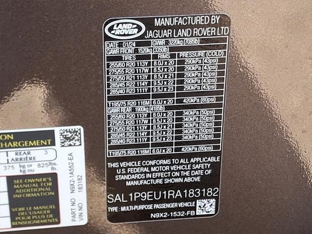 new 2024 Land Rover Range Rover Sport car, priced at $88,903
