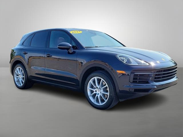 used 2021 Porsche Cayenne E-Hybrid car, priced at $51,591