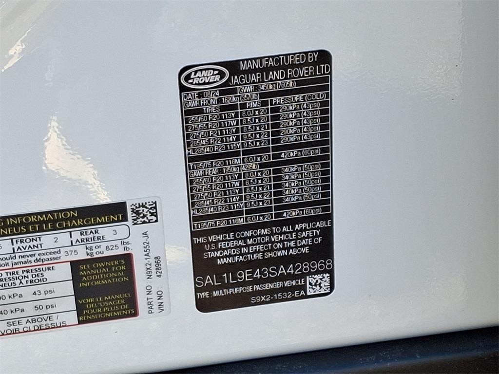 used 2025 Land Rover Range Rover Sport car, priced at $110,555