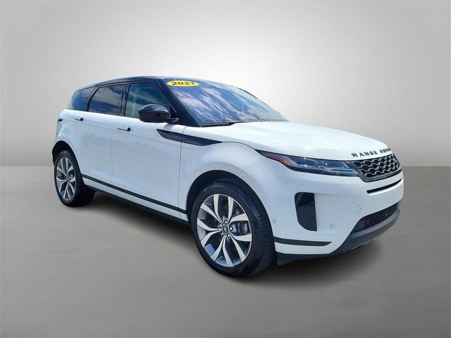 used 2021 Land Rover Range Rover Evoque car, priced at $33,400