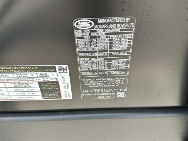 new 2025 Land Rover Range Rover car, priced at $160,865