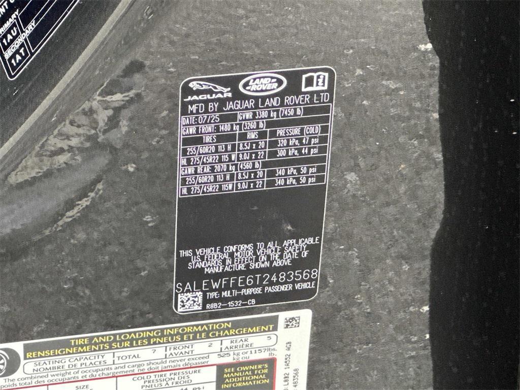 new 2026 Land Rover Defender car, priced at $141,096