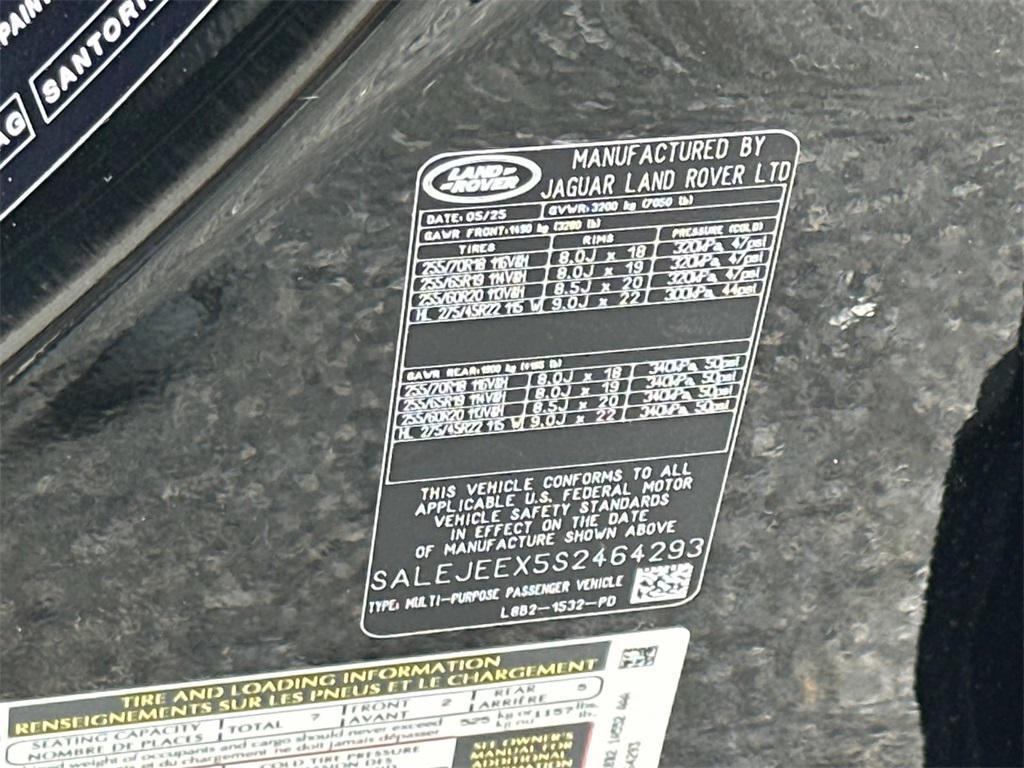 new 2025 Land Rover Defender car, priced at $79,091