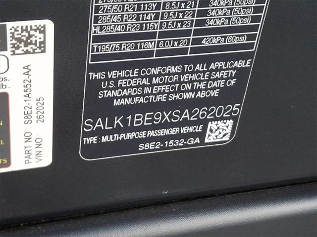 new 2025 Land Rover Range Rover car, priced at $181,724