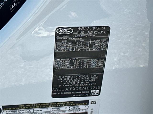 new 2025 Land Rover Defender car, priced at $71,188