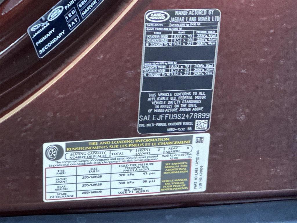 new 2025 Land Rover Defender car, priced at $87,713