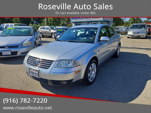 used 2002 Volkswagen Passat car, priced at $2,995