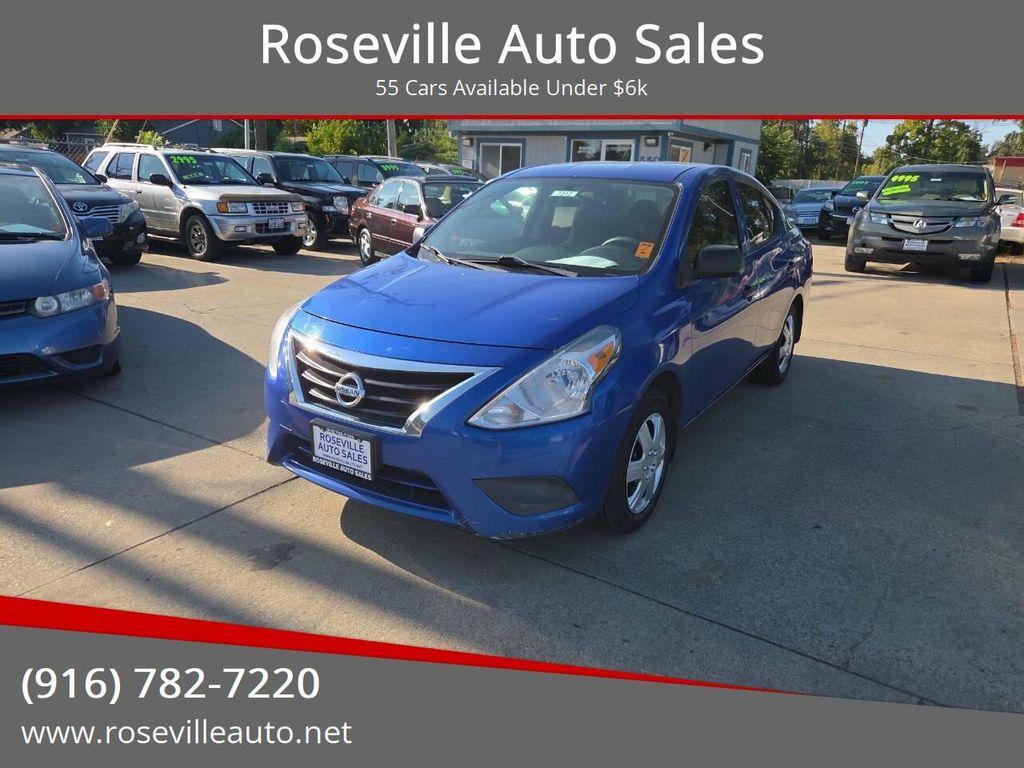 used 2015 Nissan Versa car, priced at $3,650