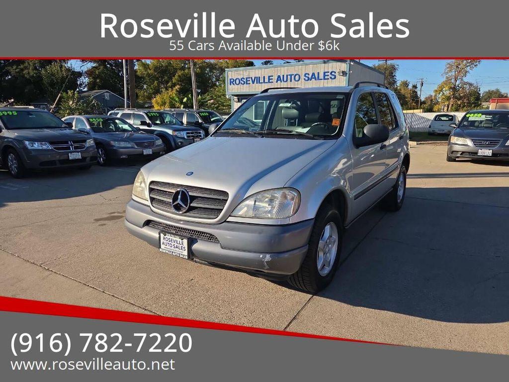 used 1999 Mercedes-Benz M-Class car, priced at $3,450