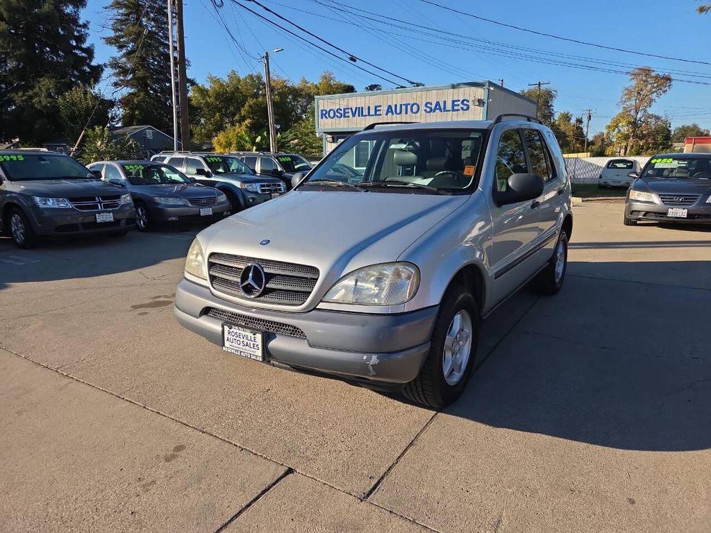 used 1999 Mercedes-Benz M-Class car, priced at $3,450