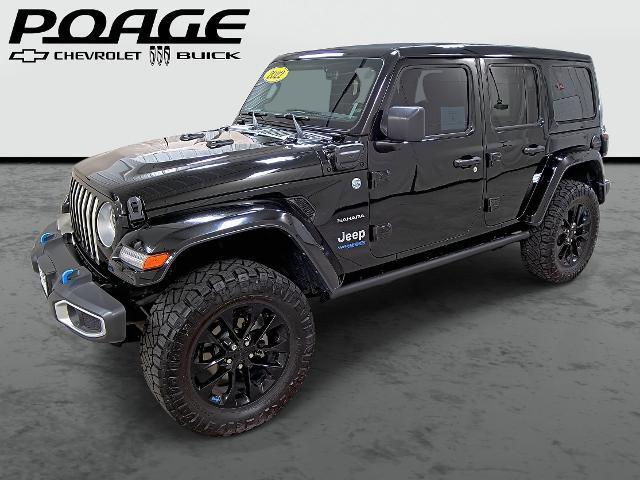 used 2022 Jeep Wrangler Unlimited 4xe car, priced at $39,990