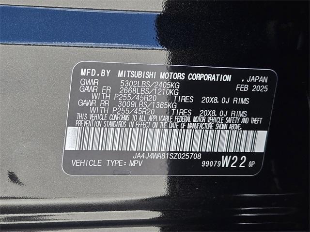 new 2025 Mitsubishi Outlander car, priced at $39,140