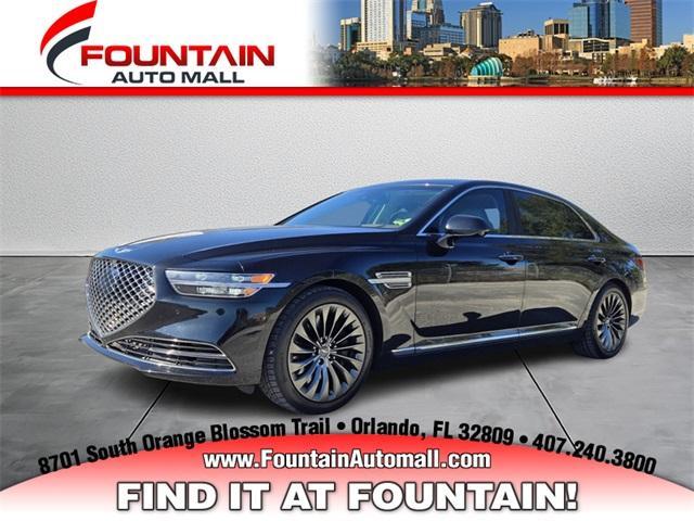 used 2020 Genesis G90 car, priced at $32,997