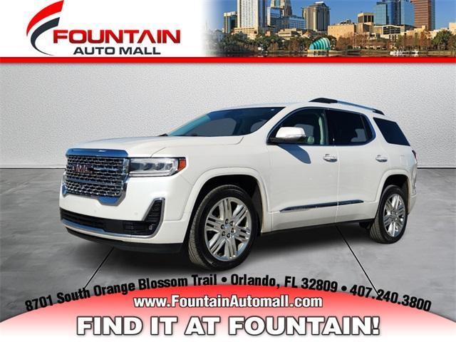 used 2020 GMC Acadia car, priced at $21,997