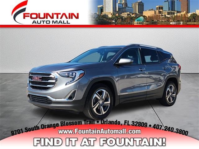 used 2021 GMC Terrain car, priced at $20,497