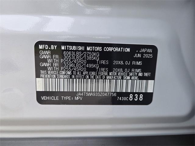 new 2025 Mitsubishi Outlander PHEV car, priced at $43,590