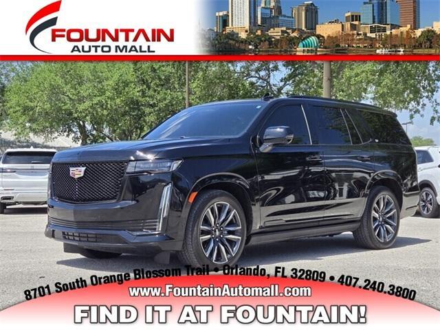 used 2023 Cadillac Escalade car, priced at $73,997