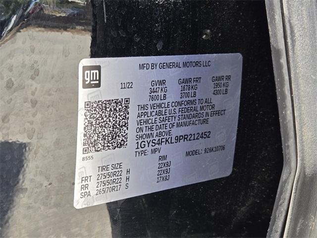 used 2023 Cadillac Escalade car, priced at $73,997