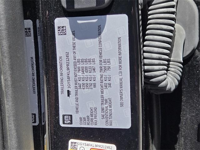 used 2023 Cadillac Escalade car, priced at $73,997