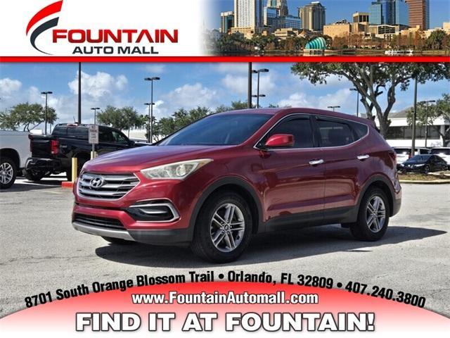 used 2017 Hyundai Santa Fe Sport car, priced at $8,997