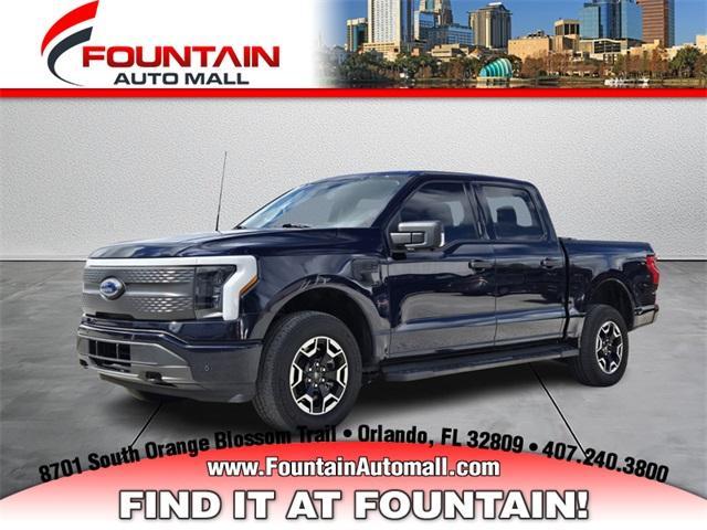 used 2022 Ford F-150 Lightning car, priced at $32,997