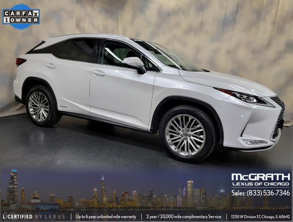 used 2022 Lexus RX 450h car, priced at $46,890