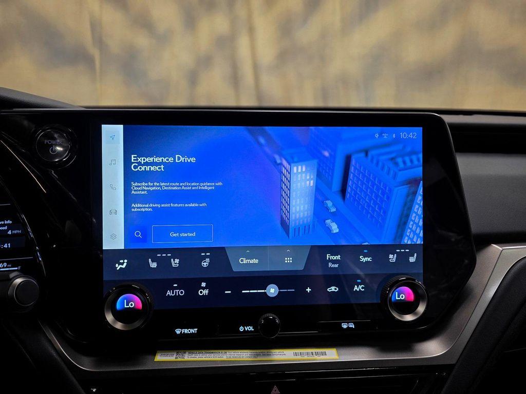 new 2025 Lexus TX 500h car, priced at $75,260