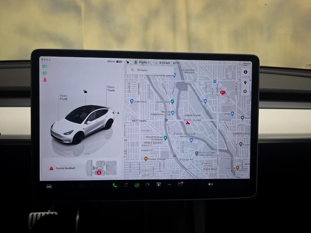 used 2025 Tesla Model Y car, priced at $41,888