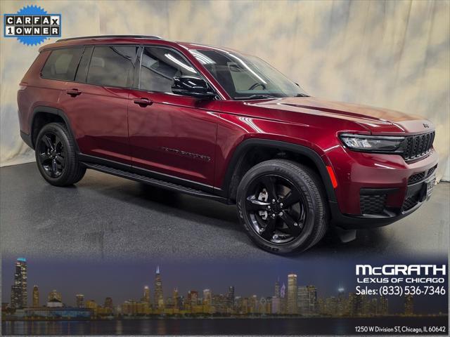 used 2022 Jeep Grand Cherokee L car, priced at $30,480