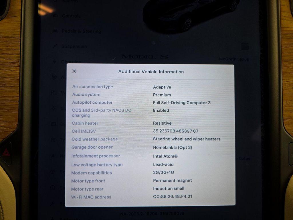 used 2020 Tesla Model S car, priced at $33,988