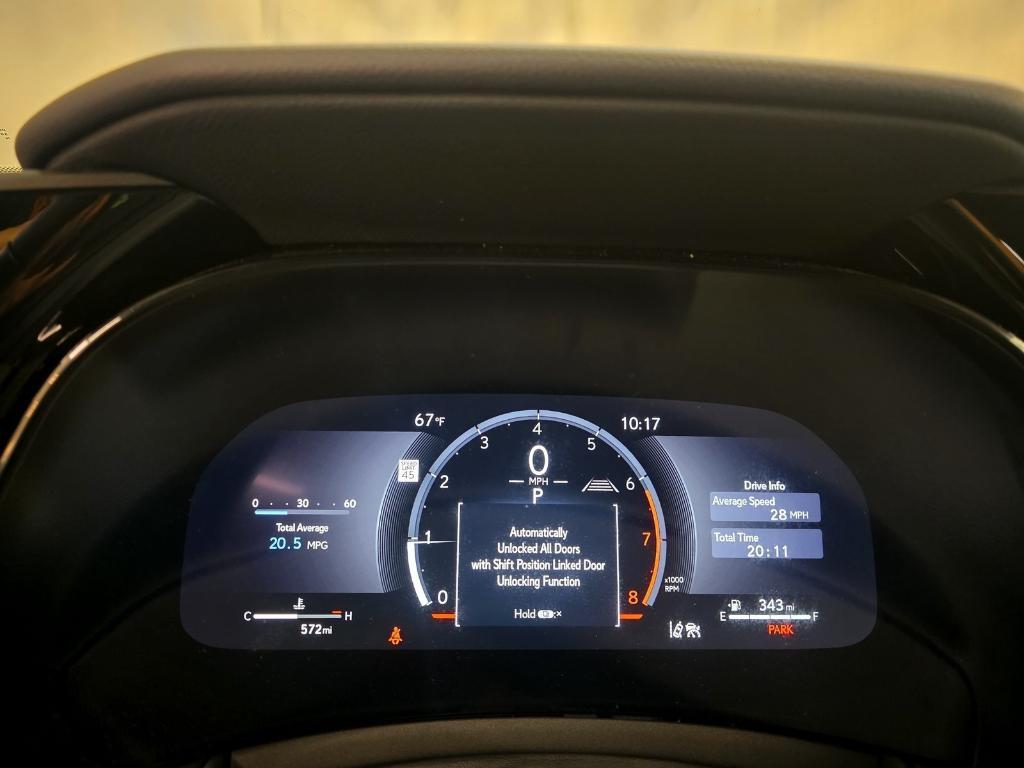 new 2025 Lexus TX 350 car, priced at $70,769